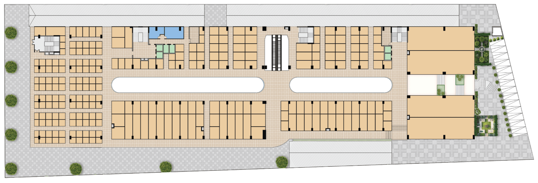 The Hive Mall Upper Ground Floor Plan